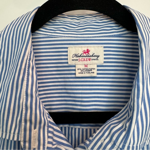 J.Crew blue stripe button down - Picture 4 of 4